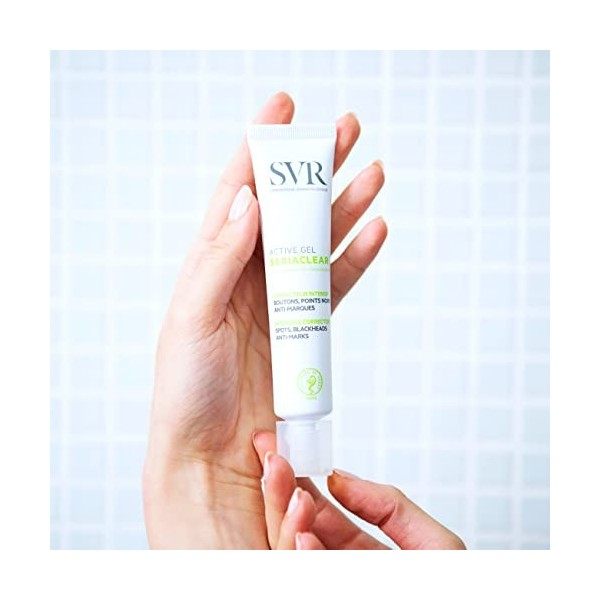 SVR - Active Gel Sebiaclear - Anti-Imperfection Sévère - Pour Peau Sensible à Tendance Acnéique - Formule Surconcentrée - 90%...