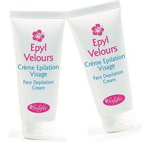 Epyl Velours - Crème Dépilatoire Visage - Retardateur de Duvet - 2 X 30 ml.