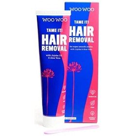 WooWoo Tame it! Crème Dépilatoire Intime sans Douleur pour Femmes - 100ml