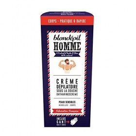 BLONDEPIL - Crème Dépilatoire Pour Homme Peaux Sensibles 200Ml
