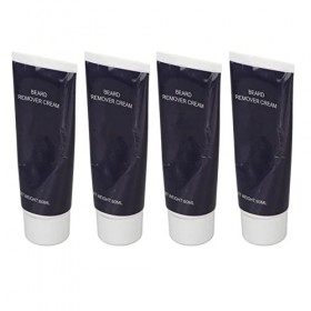 Crème dépilation pour Barbe, Facile à Utiliser 60 Ml Crème Dépilatoire Anti-repousse pour Hommes Pratique pour le Bain de Gy