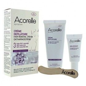 Acorelle Crème Dépilatoire Visage & Zones Sensibles 75 ml