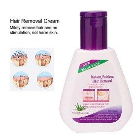 125g Crème Dépilatoire, Épilation Indolore Professionnelle de Visage Daloès Crème Dépilatoire de Barbe