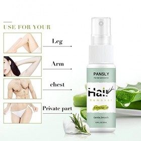 PW TOOLS Spray dépilatoire 30ML, Spray dépilatoire 8 Minutes pour Femmes et Hommes, Épilateur Doux et sans Douleur pour Les a