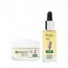 Garnier Bio - Coffret Routine Visage Bio au Lavandin - Soin Jour Anti - Âge 50 ml - Huile Visage Lissante Eclat 30 ml - Tous ...