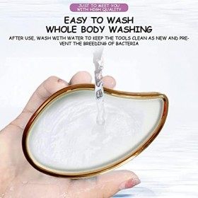 Gomme à Cheveux en Cristal pour Femmes et Hommes, épilateur Magique sans Rasage des Cheveux, Exfoliation indolore épilation M