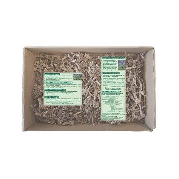 Garnier Bio - Coffret Routine Visage Bio au Lavandin - Soin Jour Anti - Âge 50 ml - Huile Visage Lissante Eclat 30 ml - Tous ...