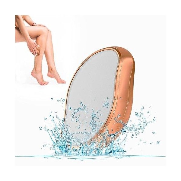 Trafagala Gomme Epilatoire Epilateur dépilation Physique indolore pour Femme technologie doux et lisse Portable rasage rapid