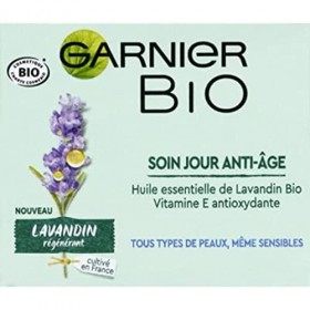 Garnier Soin jour anti-âge au lavandin bio et vitamine E - Le pot de 50 ml Crème Jour et Nuit