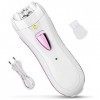 Épilateur dépilation pour femme – Rasoir électrique portable, rasoir pour poils du visage, système dépilation des cheveux, 