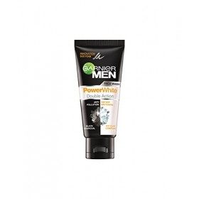 Garnier Men Power White Nettoyant visage double action 50 g 100 g Crème Jour et Nuit