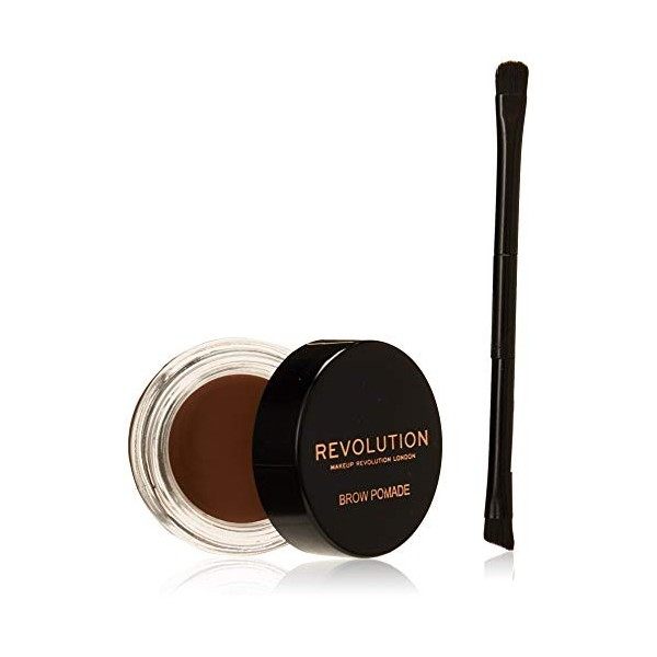 Makeup Revolution, Gel Crème Sourcils, Dark, 2.5g