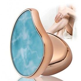 COMBLU Épilateur en cristal, Nano Gomme Epilatoire, Crystal Hair Eraser, Gomme en Cristal, Nano Épilateur Marbré sans Douleur