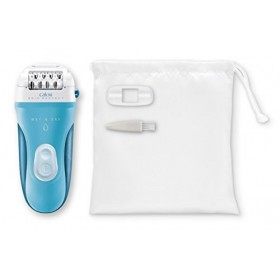 Calor Epilateur Skin Respect, Technologie Skin Respect, Technologie dépilation perfectionnée Wet&Dry, Autonomie longue durée