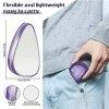 Alftek Nano - Épilateur magique - Appareil dépilation nano - Design ergonomique - Pour homme et femme violet 