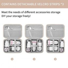 YINKE Étui Housse pour Braun Silk-épil 9 9-890/9 9-720 Épilateur Femme Épilateur Rigide Longue Durée Sac de Rangement