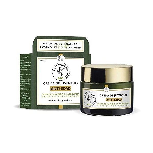 Crema De Juventud Bio Anti-Edad Día 50 Ml Crème Jour et Nuit