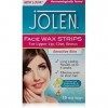 Jolen Facial Strip Wax Sensitive Skin 16 Facial Strips