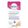 VEET PURE - 32 Bandes de Cire Froide Kit Précision Jambe, Genou & Cheville - Peaux Sensibles - Recommandés par les Dermatolog