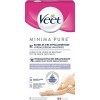 VEET PURE - 32 Bandes de Cire Froide Kit Précision Jambe, Genou & Cheville - Peaux Sensibles - Recommandés par les Dermatolog