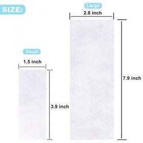 BQTQ 800 Pièces Bandes à Épiler professionnel Cire Bande de Papier Jetable Bandes de Cire Convient pour Sourcils,Bras, Jambes