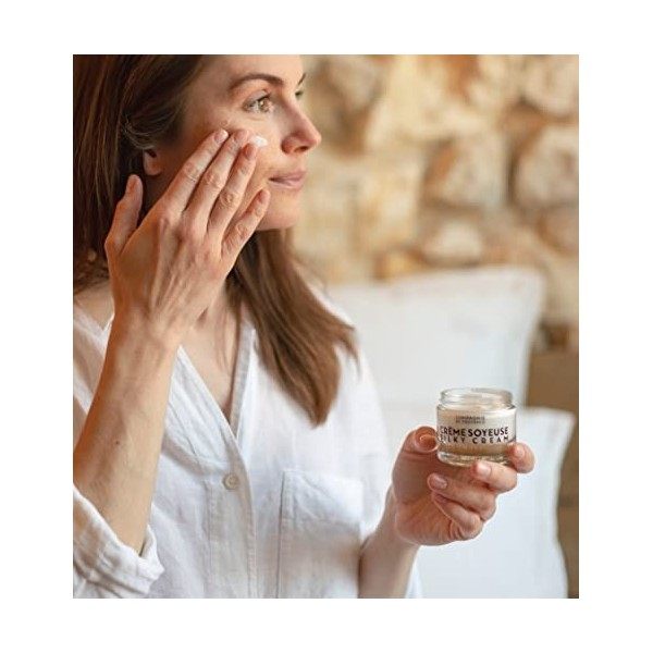 La Compagnie de Provence - Crème Visage Nourrissante au Karité 50ml - Pot en verre - Made in France Crème Jour et Nuit