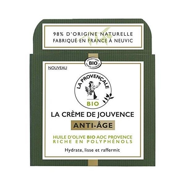 SANS MARQUE - La Provencale Creme De Jour 50Ml Jouvence Cosmosorg - le Lot De 2 Crème Jour et Nuit