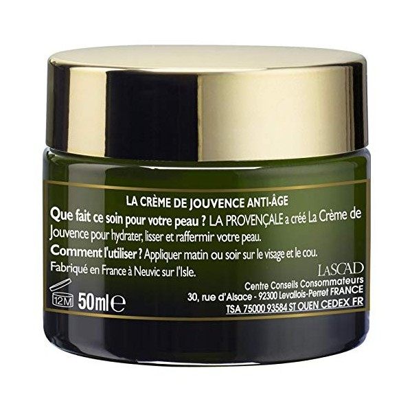 SANS MARQUE - La Provencale Creme De Jour 50Ml Jouvence Cosmosorg - le Lot De 2 Crème Jour et Nuit