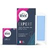 Veet EXPERT - 20 Bandes de Cire Froide Corps & Jambes - Peaux Sensibles - Finition Parfaite - Epilation Longue Durée