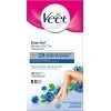 VEET EASY GEL - 20 Bandes de Cire Froide Corps & Jambes - Peaux Sensibles - Sans Frotter - Epilation Longue Durée