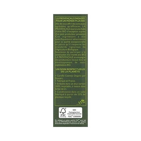 La Provencale - Crème Radieuse certifiée Cosmos Organic pour Hydrater et Illuminer la Peau - Tube de 50ml - Le Lot De 2 Crème...