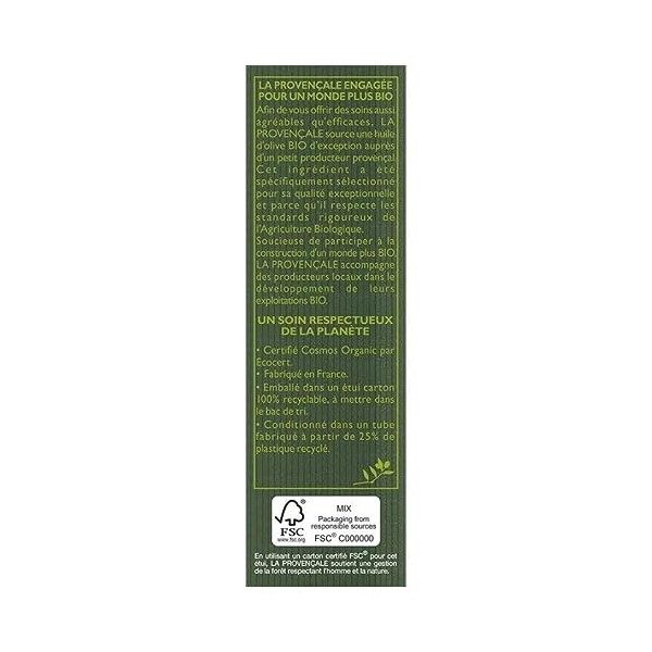 La Provencale - Crème Radieuse certifiée Cosmos Organic pour Hydrater et Illuminer la Peau - Tube de 50ml - Le Lot De 2