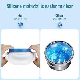 Kit Épilation Cire Écran LCD, Chauffe Cire Epilation avec 1 Bol en Silicone Facile à Nettoyer, Machine à Cire Professionnelle