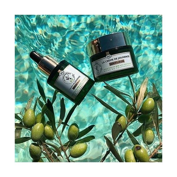 La Provencale Crème De Jour Jouvence Cosmosorg - Soin Hydratant Visage Naturel - 50ml - Le Lot De 2 Crème Jour et Nuit