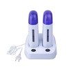 Nynelly Chauffe Cire Roll on Epilation Epilateur professionnel roll on Appareil Cartouches Cire épilation（Double）