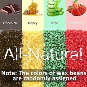 Chauffe cire,Kit dépilation pour chauffe-cire avec température réglable pour hommes et femmes, Machine à cire chaude Toutes 