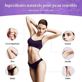 TONGYONG Chauffe Cire Épilatio,Kit Complet dEpilation à la Cire avec Écran dAffichage Numérique, Perle de Cire Epilatoire s