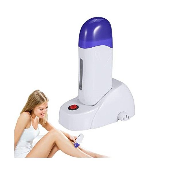 Chauffe Cire Roll on Epilation Chauffe Cartouche Cire Professionnel Roll On Cire Cartouche Appareil Chauffe-Cire Épilation Co