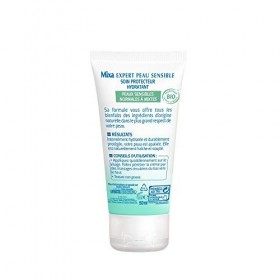 Mixa BIO - Soin Protecteur Hydratant - Peaux Sensibles - 50 ml Crème Jour et Nuit