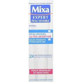 Mixa Expert Peau Sensible - Hyalurogel Ultra-Sensitive - Gelée Apaisante Hydratante 48H - 40 ml - Lot de 1 Crème Jour et Nuit