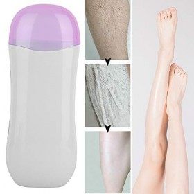 Rouleau de cire à cartouche, rouleau de fartage avec rouleau dépilatoire de base Chauffe-chauffant Chauffe-épilation à la cir