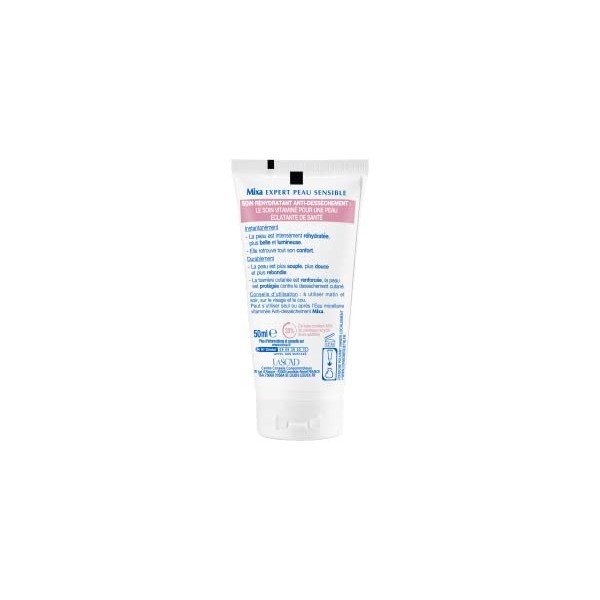 Mixa Expert Peau Sensible - Soin Réhydratant Antidessèchement à lExtrait dAvoine + Karité Nutritif - 50 ml