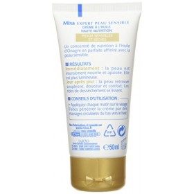 Mixa Expert Peau Sensible - Crème Nutritive à lHuile dOnagre 5% Glycérine / Huile dOnagre - 50 ml Crème Jour et Nuit