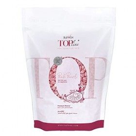Top Formula Pink Pearl perles de cire Film Wax chauffe cire pour épilation des, de visage, aisselles et maillot. Idéal pour p