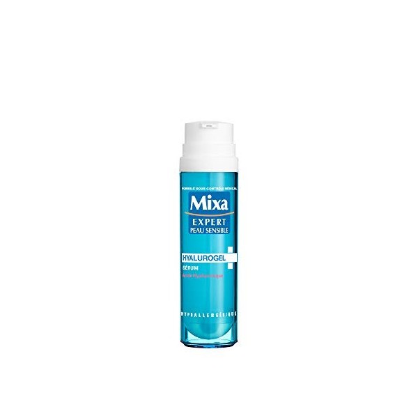 Mixa Expert Peau Sensible - Hyalurogel - Sérum Hydratant Intensif - 50 ml Crème Jour et Nuit