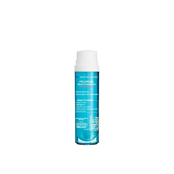 Mixa Expert Peau Sensible - Hyalurogel - Sérum Hydratant Intensif - 50 ml Crème Jour et Nuit