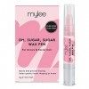 Mylee Stylo à Cire Oh Sugar + 20x bandes dépilation à la cire - Cire professionnelle sans chaleur à base de sucre, bâton de 