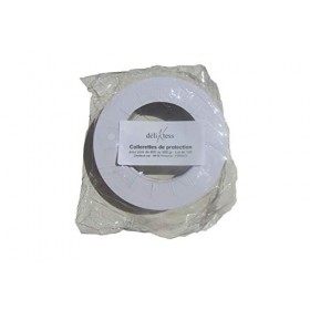 déliktess® - 100 Collerettes de protection pour épilation cire - pot de 400 ml ou 800 ml