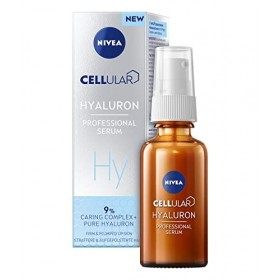 NIVEA Cellular Professional Serum HYALURON 1 x 30 ml , Sérum visage à la formule contenant de l’acide hyaluronique, Soin hyd ...