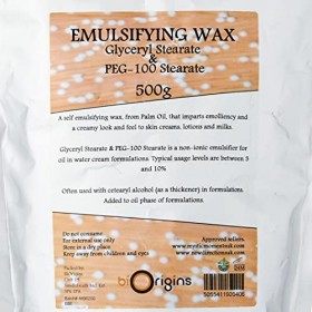 Stéarate de Glycéryle & PEG-100 stéarate de Cire Émulsifiante 500g